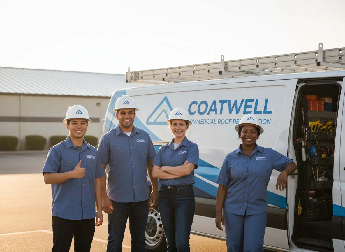 Commercial roof coating company in Luzerne, IA